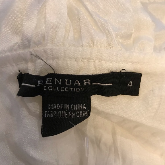 Renuar White Blouse - Picture 4 of 5